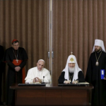 Совместное цирковое выступление: Святейшего Патриарха Кирилла и Папы Римского Франциска