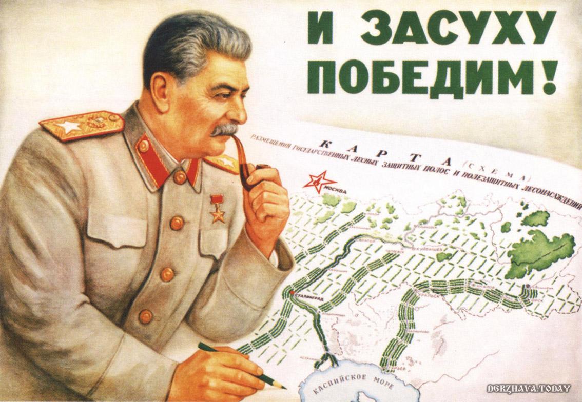 Последний удар Сталина: план преобразования природы 